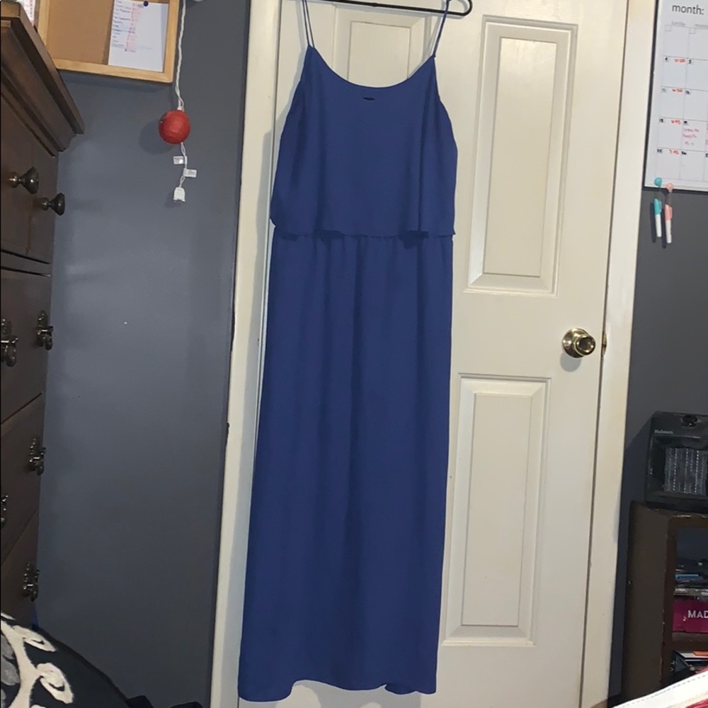 Mossimo blue maxi dress